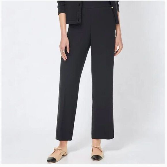 J. Crew Factory CG386 Navy Petite Jamie pant size 4P NWT - Picture 1 of 10